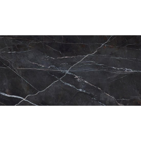 Ceralto Amaro Facet Carreau de sol - 60x120cm - 9.0mm - rectifié - Calacatta noir SW856195