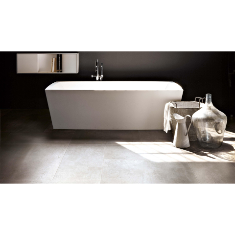 Ceralto Quinto Accent carrelage sol et mur - 30x60cm - 10mm - effet pierre - white mat (blanc) SW93940
