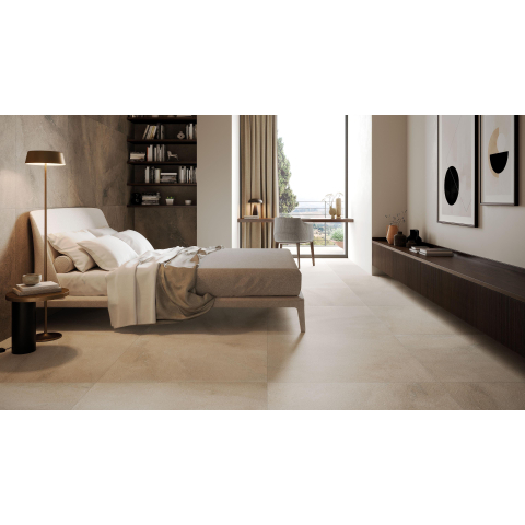 Ceralto Briano Accent Carreau de sol - 100x100cm - 6.0mm - rectifié - Alver beige SW862409