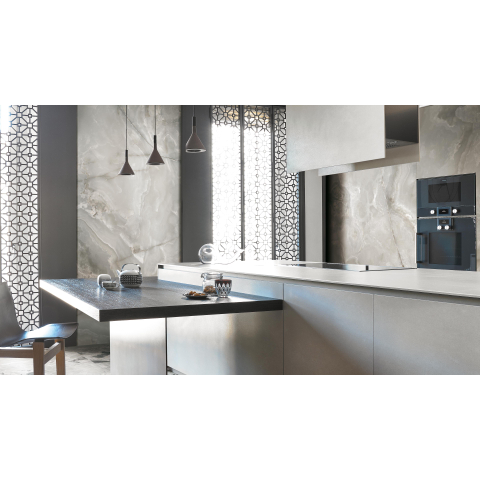 Ceralto Prato Facet Carreau de sol - 60x120cm - 6.0mm - rectifié - Silver SW892520