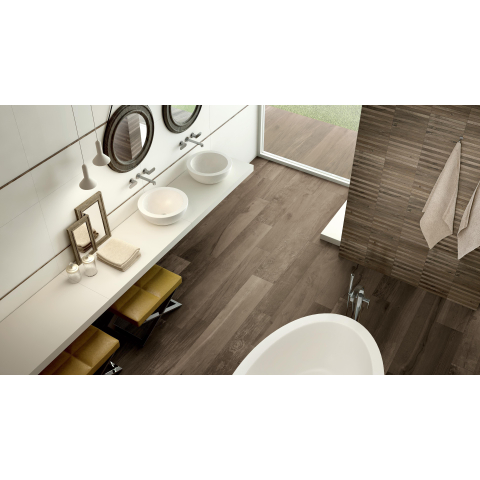 Ceralto Nocera Edge Carreau de sol - 26.5x180cm - 10.0mm - rectifié - Nut SW917580