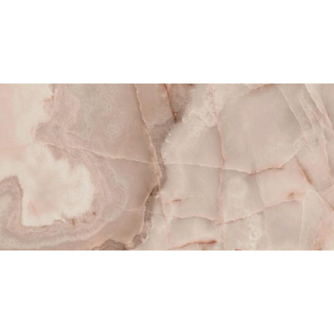 SAMPLE Ceralto Alabro Vein vloer- en wandtegel 60X120cm gerectificeerd Rose Glans SW912354