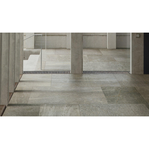 Floorgres Walks 1.0 Vloer- en wandtegel 60x60cm 10mm gerectificeerd R9 porcellanato Gray WTW11177