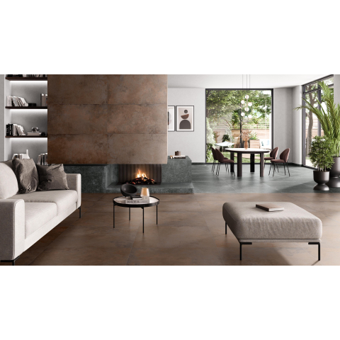 Ceralto Verano Mosaic Carrelage de sol - 60x60cm - 9.5mm - rectifié - Copper SW917657