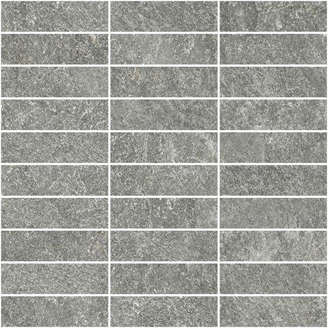 Ceralto Micello Uno Mozaïektegel - 30x30cm - muretto - 9mm - Silver mat SW917698