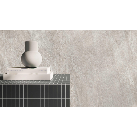 Ceralto Micello Uno Carrelage de sol - 80x80cm - 9.0mm - rectifié - greige SW917664