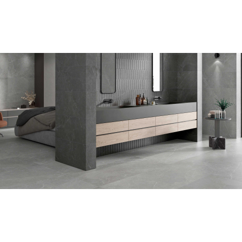 Ceralto Sylvaro Tone Vloer- en wandtegel 60x60cm 9mm gerectificeerd R10 porcellanato Grijs SW494080