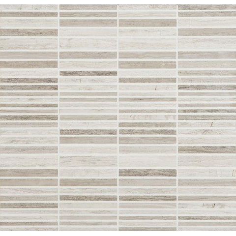 Ceralto Minuta Soft Mozaiektegel - 30.5x30.5cm - 7.0mm - Grey SW917373