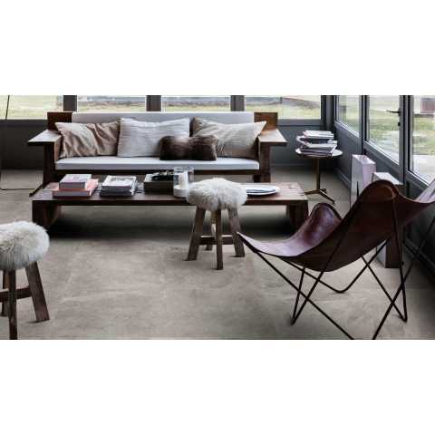 Ceralto Fragmenta Square Carreau de sol - 120x120cm - 6.0mm - rectifié - Cenere SW798699