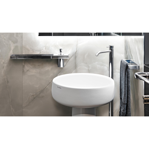 Ceralto Prato Facet Carreau de sol - 60x120cm - 6.0mm - rectifié - Silver SW892520