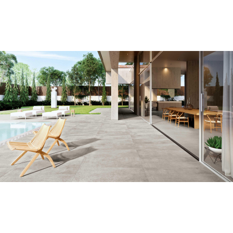 Ceralto Tesselo Uno Carreau de sol - 30x60cm - 10.0mm - rectifié - Cenere SW476786