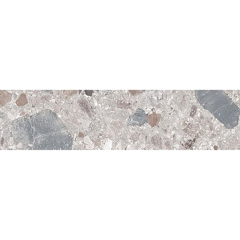 Vtwonen Tegels Composite Vloertegel - 15x60cm - 9.0mm - gerectificeerd - Grey brown SW856307