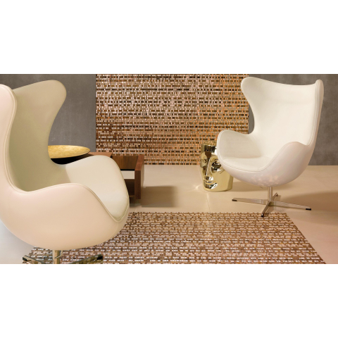 Ceralto Fenera Mosaic Carreau mosaïque - 30x30.5cm - 5.0mm - Brun - par pièce SW798696