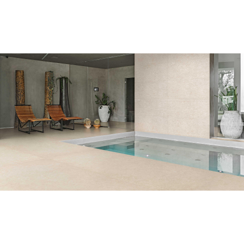 Ceralto Rovino Mini Carrelage de sol - 120x120cm - 6.0mm - rectifié - Lumiere SW723466