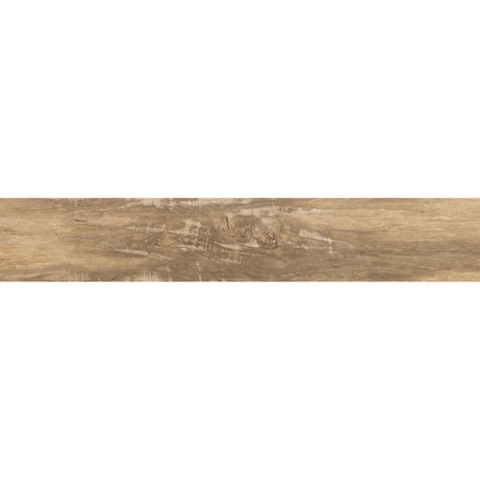 SAMPLE Ceralto Rovello Soft Vloer- en wandtegel 20x120cm 10.5mm R9 porcellanato Honey SW913286