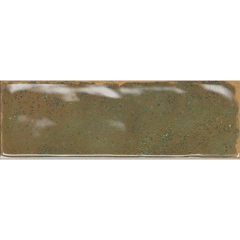 SAMPLE Ceralto Taverno Grain Wandtegel - 6.5x20.2cm - 8mm - Musgo Glans SW976606