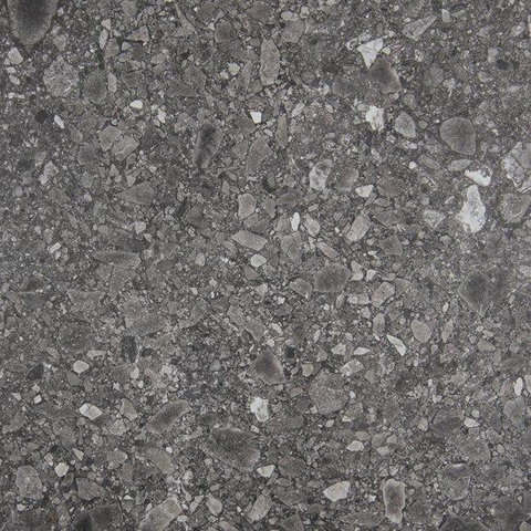 Vtwonen Tegels Composite Vloertegel - 80x80cm - 9.0mm - gerectificeerd - Black antraciet SW856287