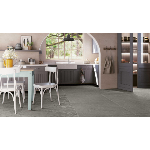 Ceralto Briano Urban 50 Vloertegel - 100x100cm - 8.5mm - gerectificeerd - Peltro SW416444