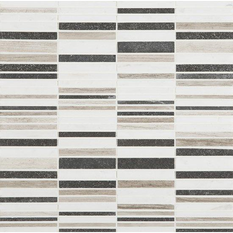 Ceralto Minuta Soft Mozaïektegel - 30.5x30.5cm - 7mm - Mix mat SW917371