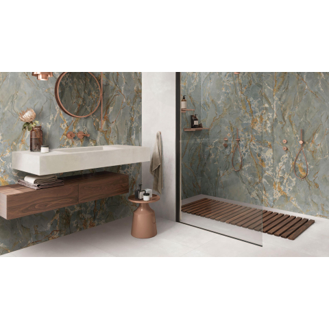 Ceralto Carraro Vein Carrelage sol et mur 60x119cm 8.5mm rectifié R10 grès cérame Roma Imperiale SW787193