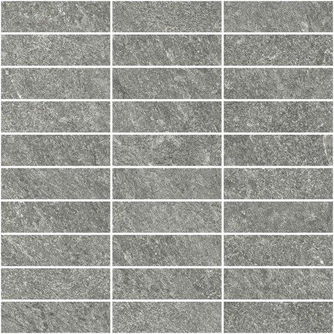 Ceralto Micello Uno Mozaïektegel - 30x30cm - muretto - 9mm - Silver mat SW917698