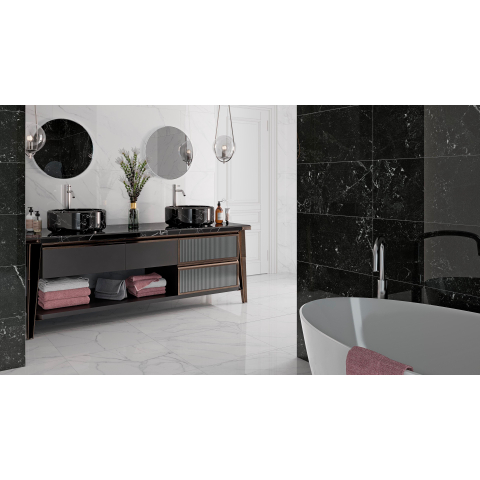 Ceralto Verano Mosaic Carrelage de sol - 90x90cm - 10.5mm - rectifié - White SW543711