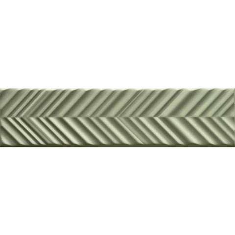 ÉCHANTILLON Ceralto Valerio Oak 050X200 Dust Sage Chevron SW1122879