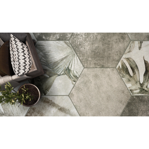 Ceralto Neroli Stone Carreau de sol - 32x36.8cm - 9.0mm - Grey SW795707