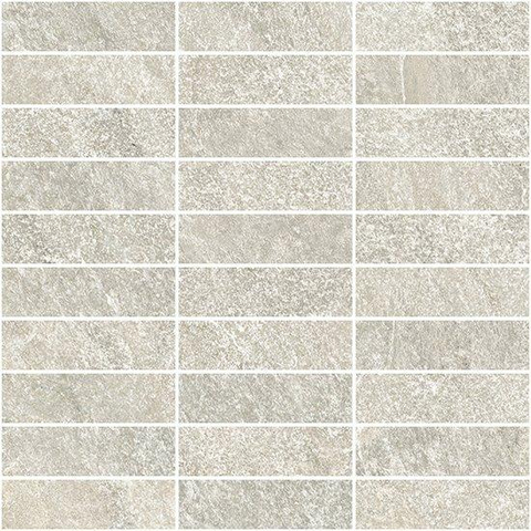 Ceralto Micello Uno Mozaïektegel - 30x30cm - muretto - 9mm - White mat SW917728