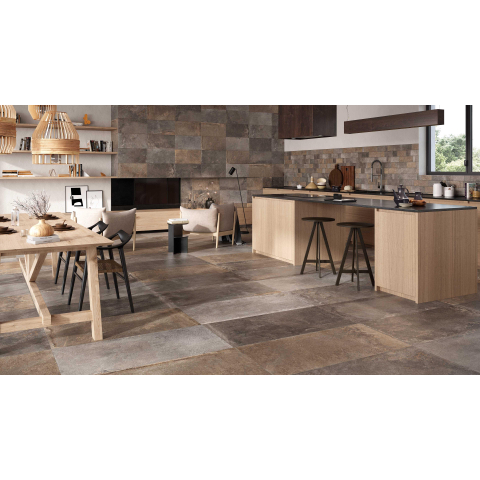 Ceralto Inlay Square Carreau mosaïque - 30x30cm - 8.5mm - multicolore SW854428