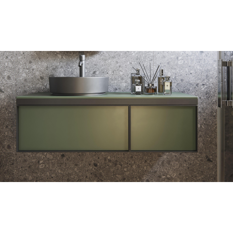 Ceralto Ravina Slate Carrelage de sol - 60x60cm - 9.0mm - rectifié - Smoke SW798656