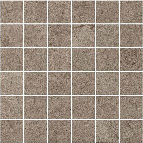 Ceralto Dorsena Facet Mozaïektegel - 30x30cm - 9.5mm - Taupe mat SW892554