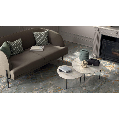 Ceralto Carraro Vein Carrelage sol et mur 60x119cm 8.5mm rectifié R10 grès cérame Roma Imperiale SW787193