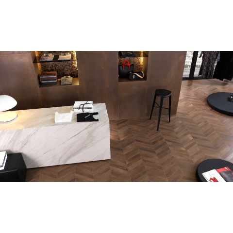 Ceralto Verano Minil Carreau mosaïque - 29x34cm - 9.5mm - rectifié - Corten SW361621
