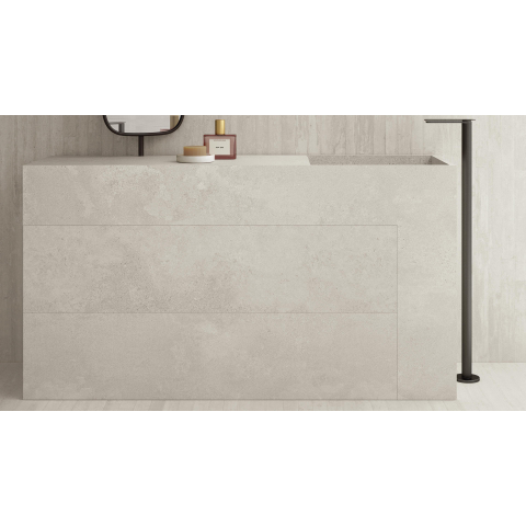 Vtwonen Tegels Raw Vloertegel - 80x160cm - 9.5mm - gerectificeerd - White SW670154