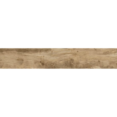 SAMPLE Ceralto Rovello Soft Vloer- en wandtegel 20x120cm 10.5mm R9 porcellanato Honey SW913286