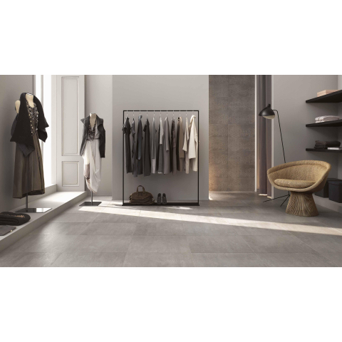 Ceralto Orsini Concrete Carreau de sol - 60x60cm - 9.5mm - rectifié - Grigio WTW11889
