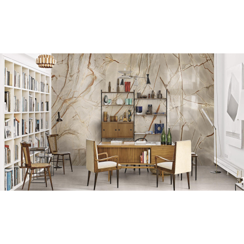 Ceralto Alabro Vein Carreau de sol - 120x120cm - 6.0mm - rectifié - Rainforest SW856329