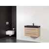 Saniclass Legno badmeubelset 80.2x50x45.5cm black spirit wastafel 1 kraangat 1 wasbak 2 lades zonder spiegel met softclose MFC calore SW86644 Saniclass Legno badmeubelset 80.2x50x45.5cm black spirit wastafel 1 kraangat 1 wasbak 2 lades zonder spiegel met softclose MFC calore SW86644