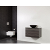 Saniclass Legno badmeubelset 80.2x50x45.5cm Corestone 13 waskom 0 kraangaten 1 wasbak 2 lades zonder spiegel met softclose MFC antracite SW86750 Saniclass Legno badmeubelset 80.2x50x45.5cm Corestone 13 waskom 0 kraangaten 1 wasbak 2 lades zonder spiegel met softclose MFC antracite SW86750