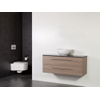 Saniclass Legno badmeubelset 119x50x45.5cm Kos waskom 0 kraangaten 1 wasbak 2 lades zonder spiegel met softclose MFC viola SW86802 Saniclass Legno badmeubelset 119x50x45.5cm Kos waskom 0 kraangaten 1 wasbak 2 lades zonder spiegel met softclose MFC viola SW86802