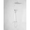 Saniclass Brauer Square CS regendoucheset chroom SW30699 Saniclass Brauer Square CS regendoucheset chroom SW30699