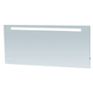 Saniclass Exclusive Line Clock Spiegel - 160x70cm - verlichting - klok - aluminium SW8490