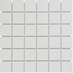 La Mosaic Factory Barcelona carreau mosaïque - 30,9x30,9cm - carrelage mural - Carré - Porcelaine Extra Blanc Brillant SW62169