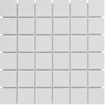 The Mosaic Factory Barcelona carrelage mosaïque 4.8x4.8x0.6cm pour mur intérieur et extérieur carré céramique Extra blanc SW62169
