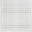 La Mosaic Factory Amsterdam carreau mosaïque - 32,2x32,2cm - carrelage mural et de sol - Carré - Verre Ultra White Mat SW62082