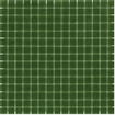 La Mosaic Factory Amsterdam carreau mosaïque - 32,2x32,2cm - carrelage mural et de sol - Carré - Verre Vert Foncé Mat SW62104