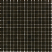 La Mosaic Factory Amsterdam carreau mosaïque - 32,2x32,2cm - carrelage mural et de sol - Carré - Verre Marron Foncé Mat SW62113
