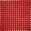 La Mosaic Factory Amsterdam carreau mosaïque - 32,2x32,2cm - carrelage mural et de sol - Carré - Verre Rouge Fraise Mat SW62118