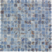 The Mosaic Factory Amsterdam carrelage mosaïque 32.2x32.2cm pour mur et sol intérieur et extérieur carré verre Cyaan SW62136
